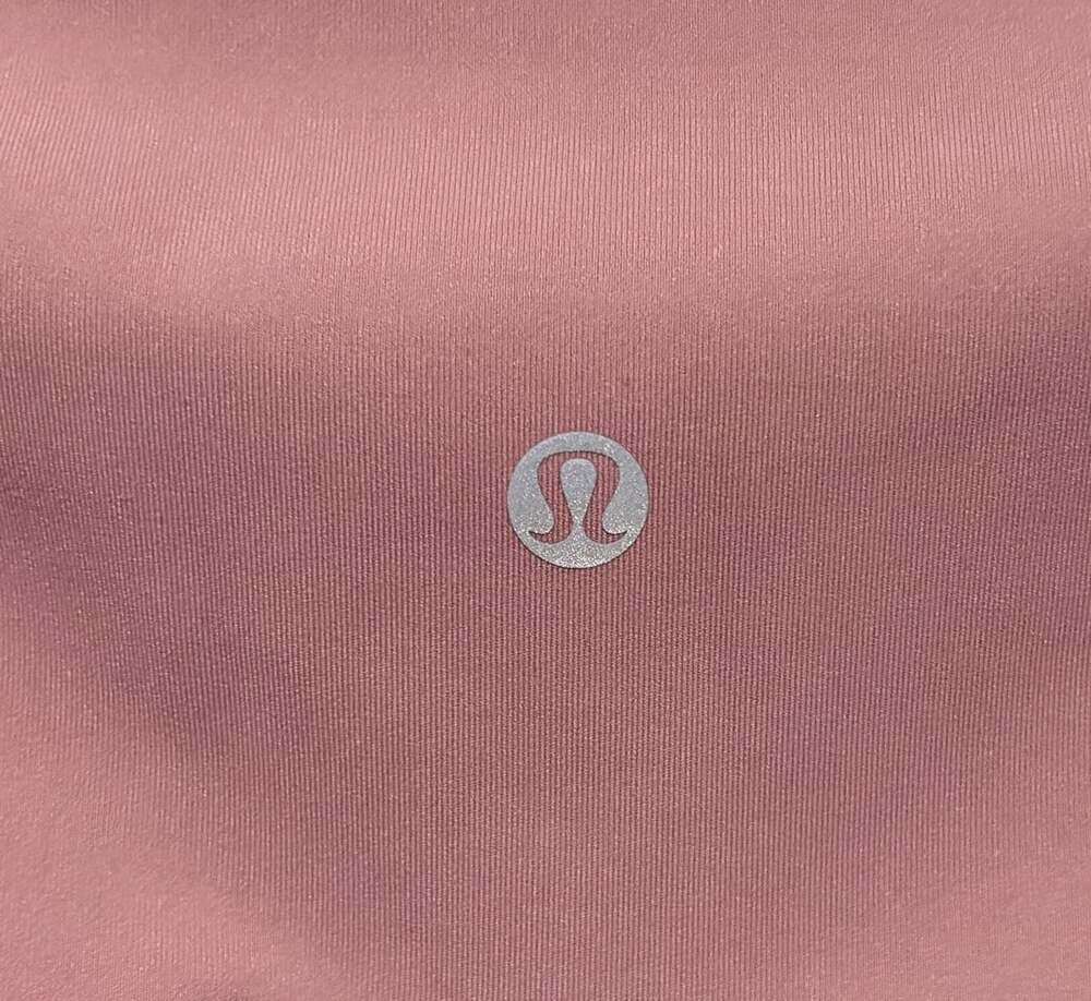 Lululemon Wunder Under Scallop High Rise Crop 23" Pink Size 4 - Picture 9 of 13